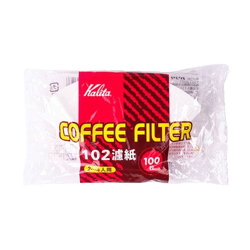 카페프라임칼리타 NK102 커피필터 2 4인용 화이트 100매입